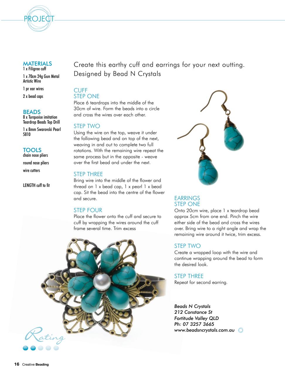 Creative Beading Preview Pages
