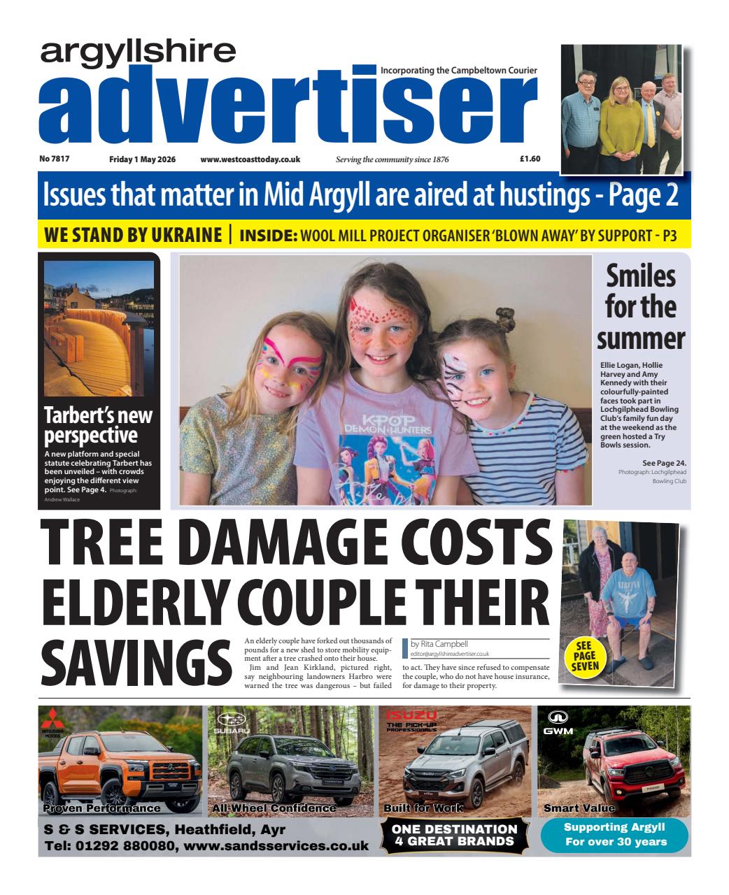 Argyllshire Advertiser Preview Pages