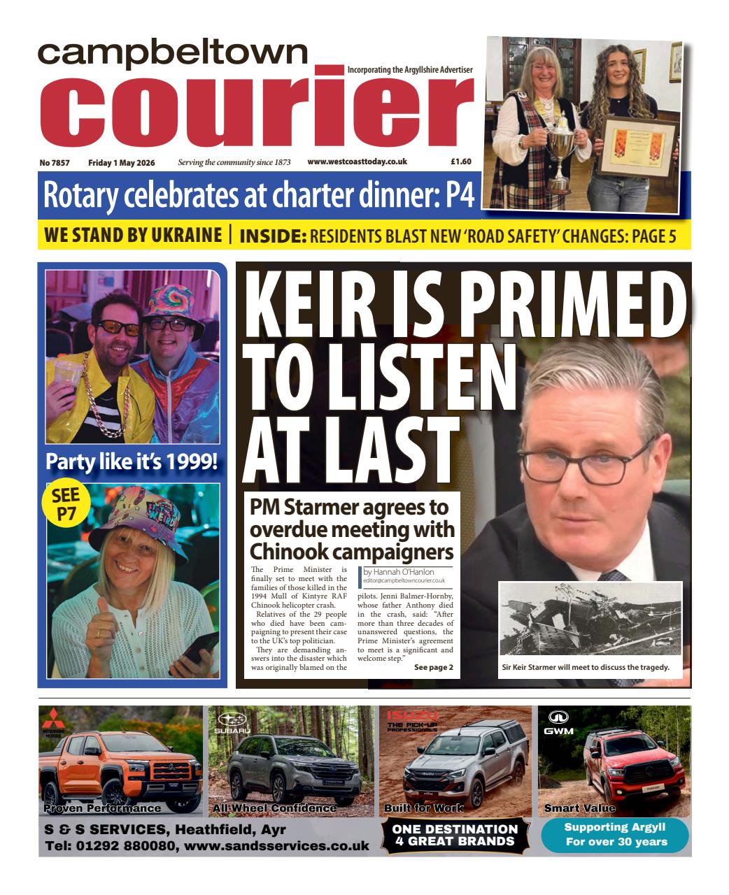 Campbeltown Courier Preview Pages
