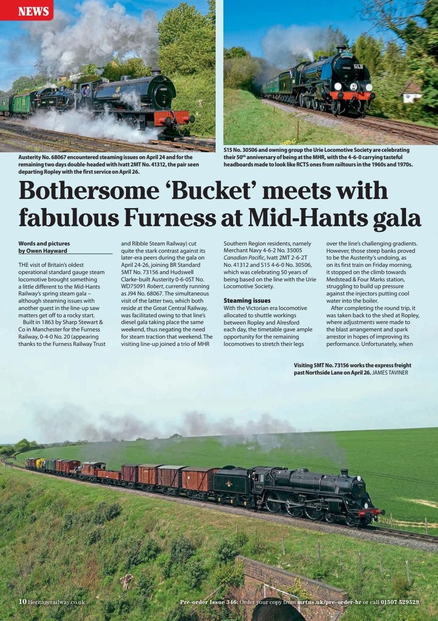 Heritage Railway Preview Pages