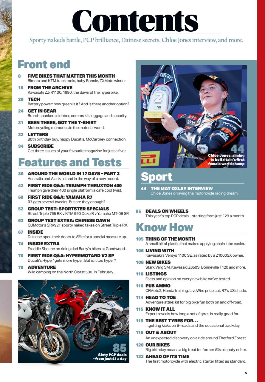 Bike Preview Pages