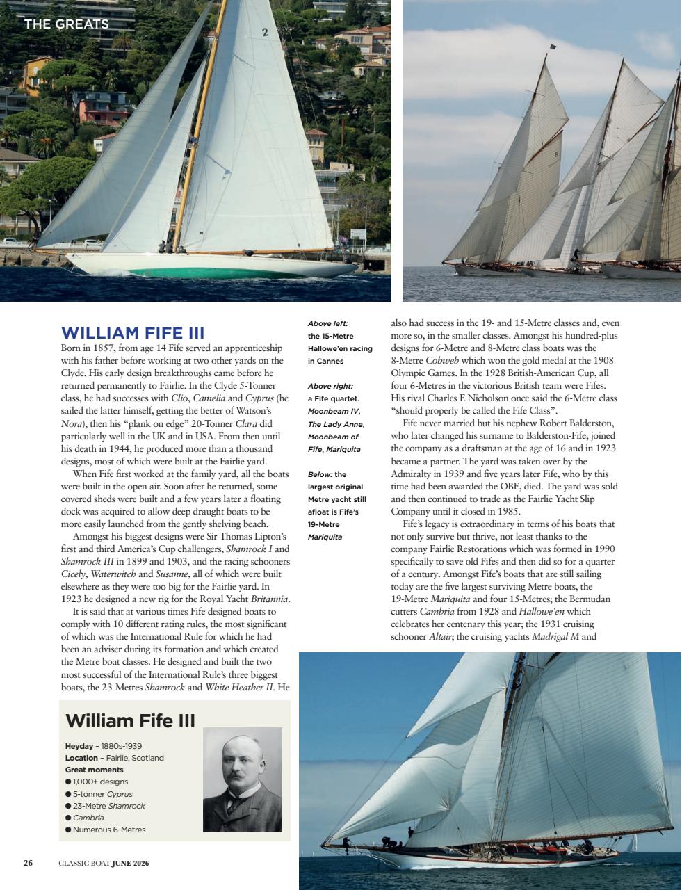 Classic Boat Preview Pages