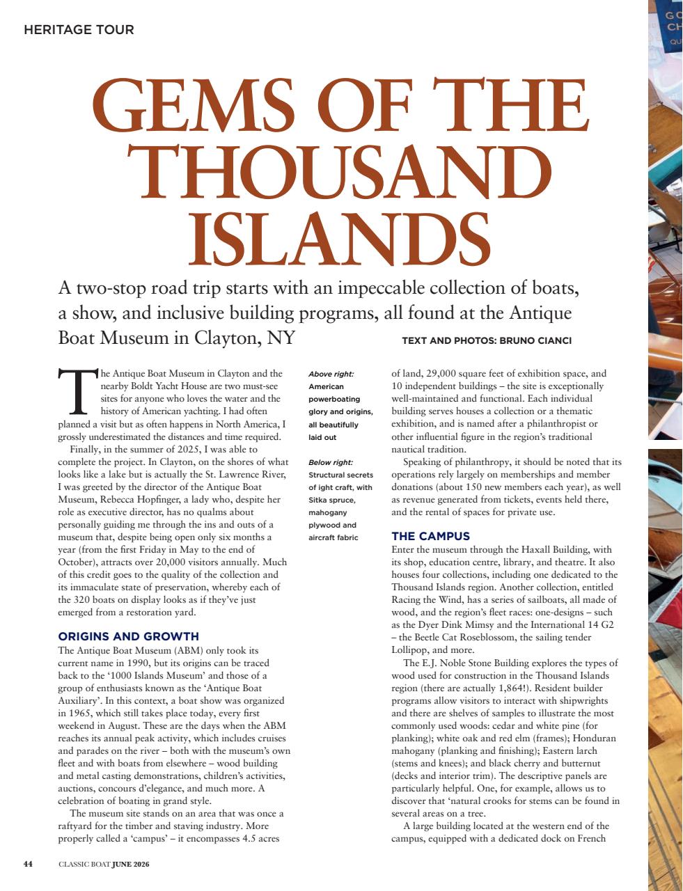 Classic Boat Preview Pages