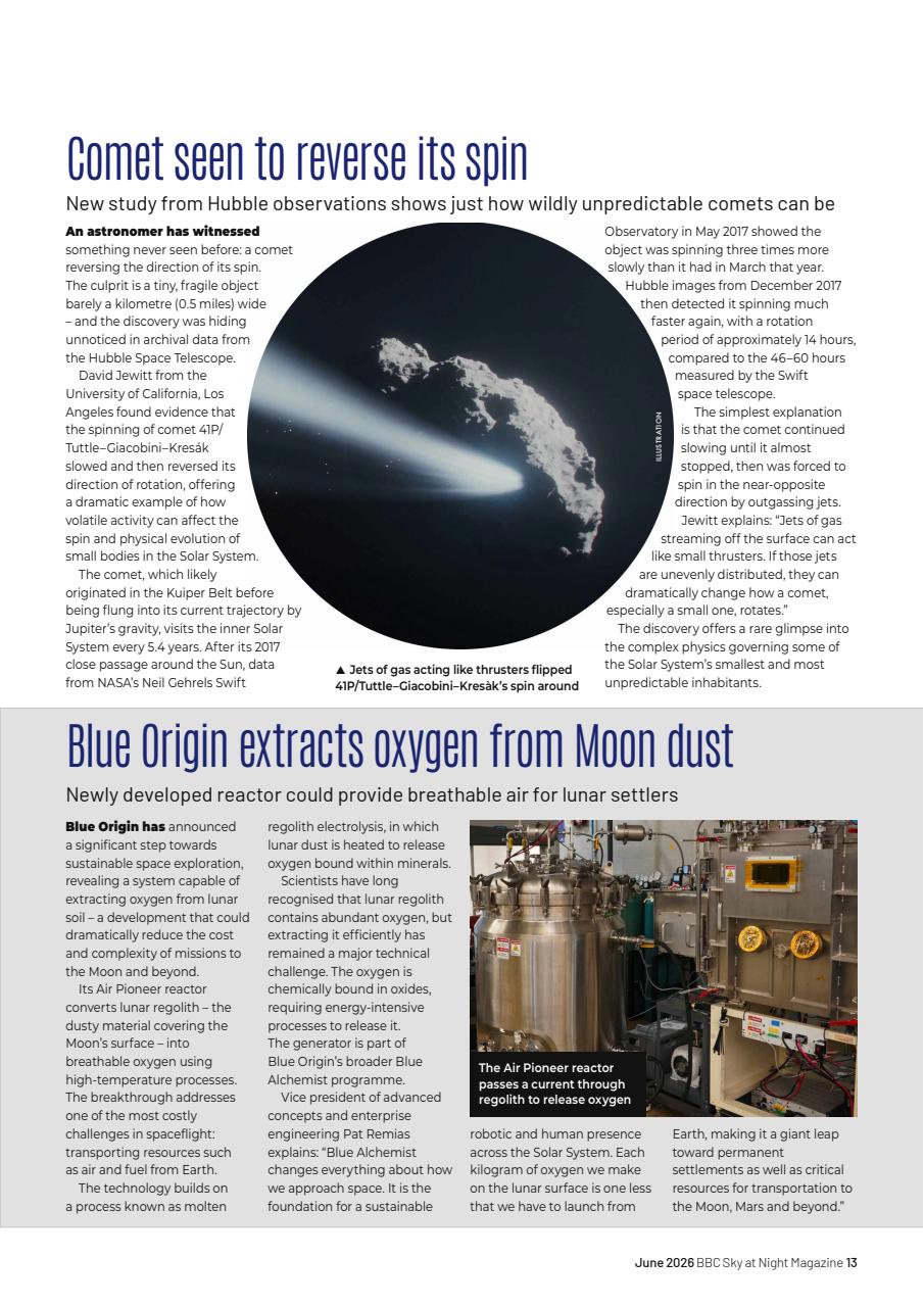 BBC Sky at Night Magazine Preview Pages