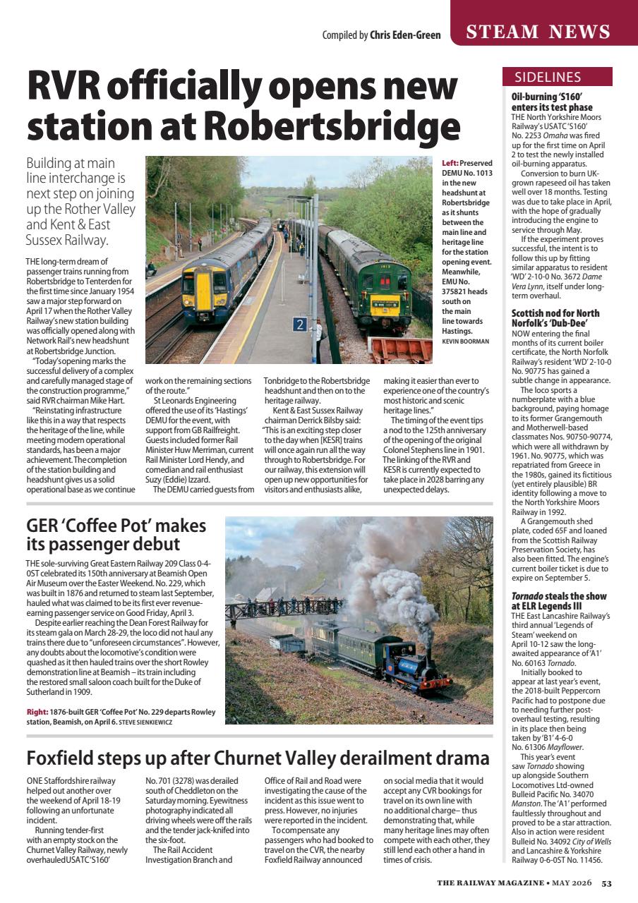 Railway Magazine Preview Pages