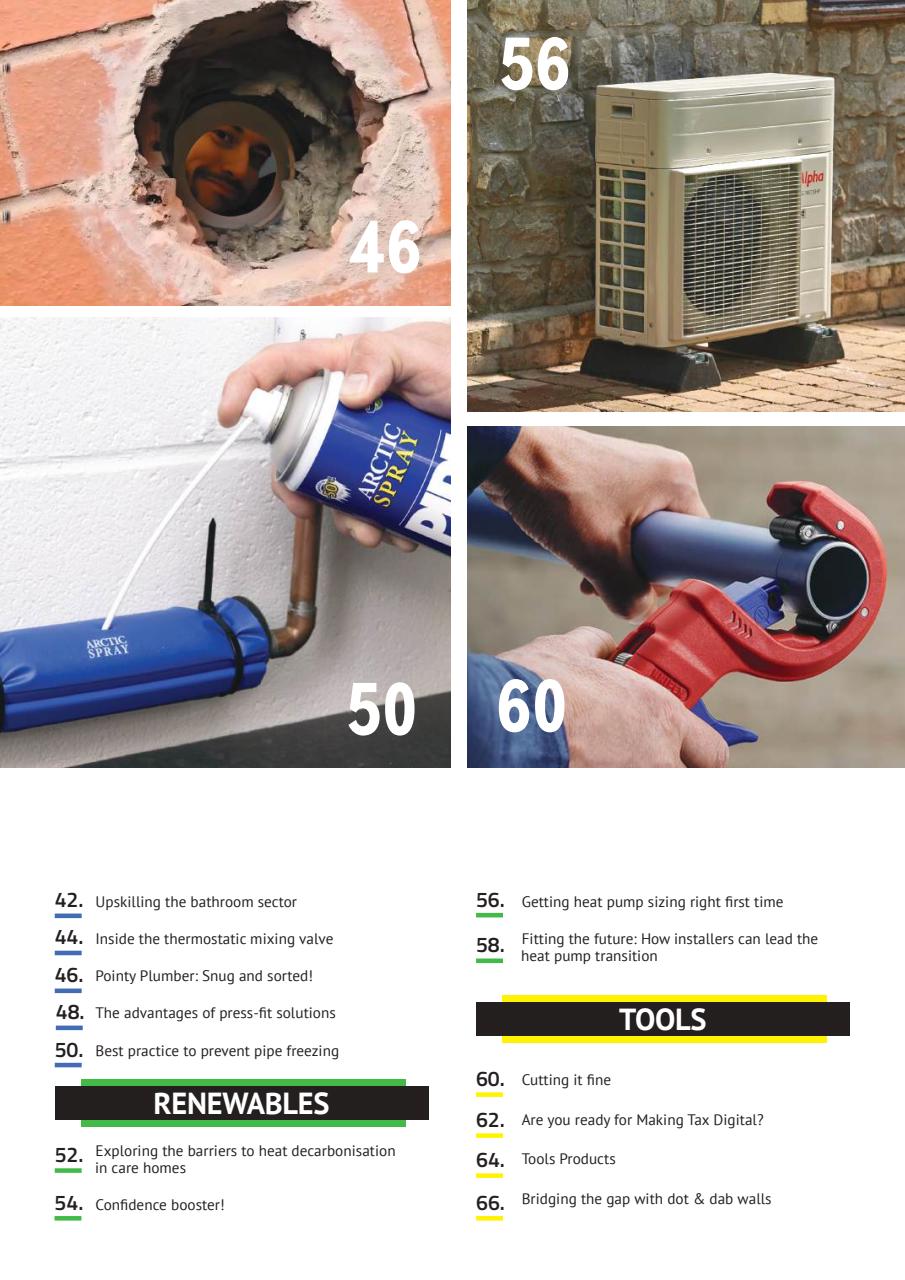 Heating, Plumbing & Renewables Preview Pages