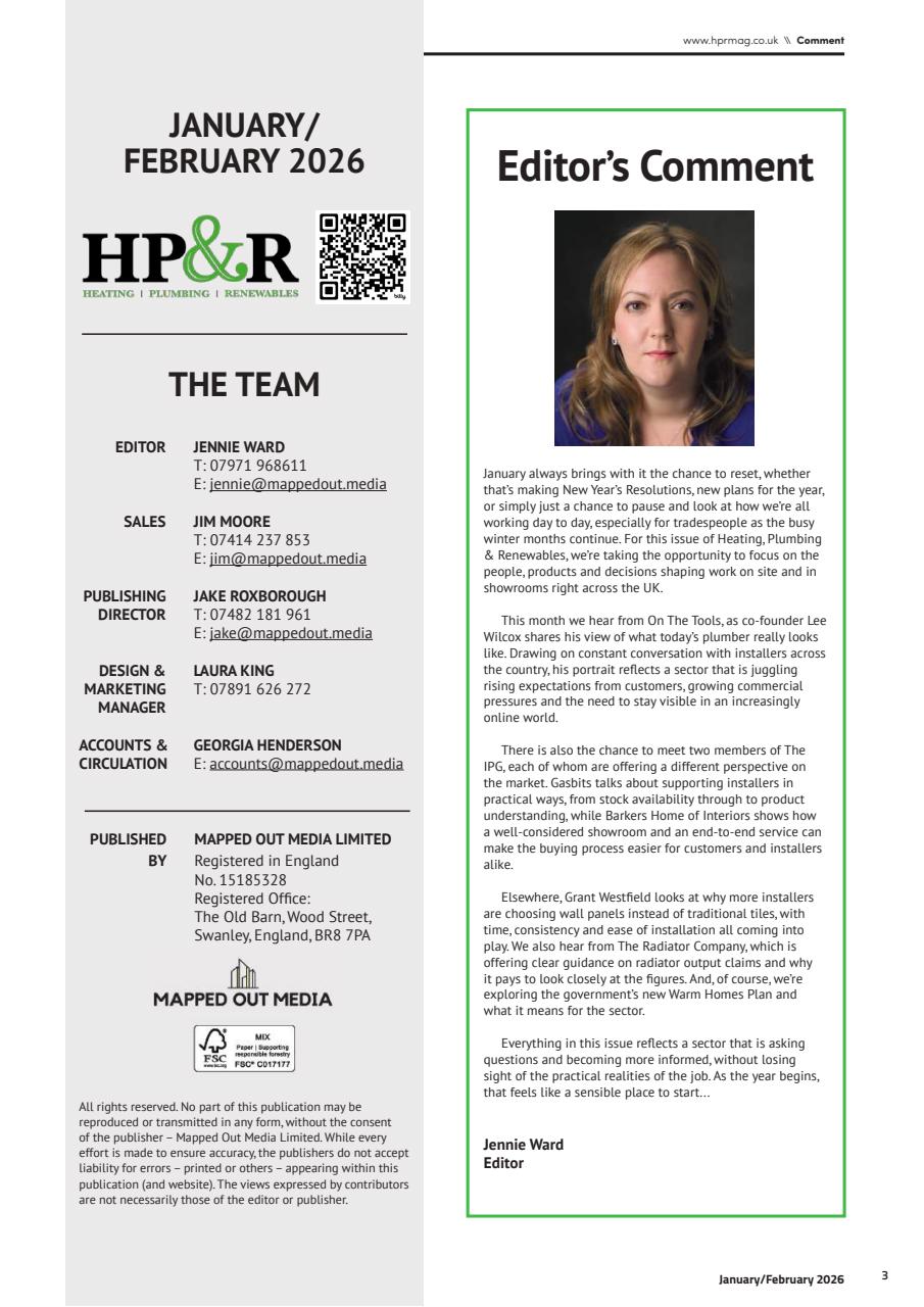 Heating, Plumbing & Renewables Preview Pages