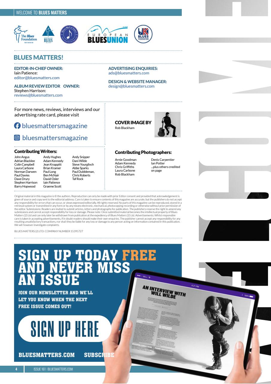 Blues Matters! Preview Pages
