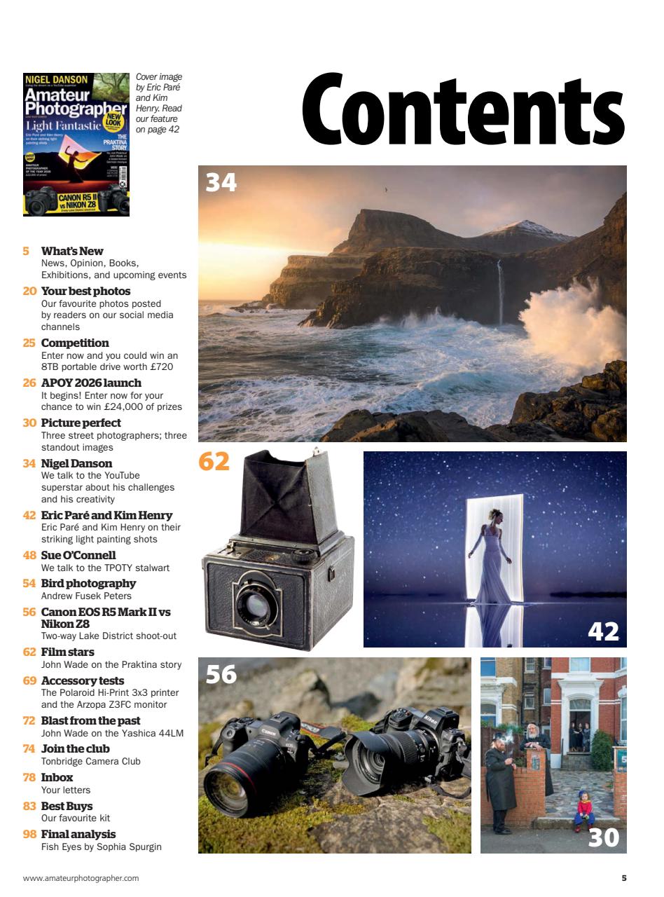 Amateur Photographer Preview Pages