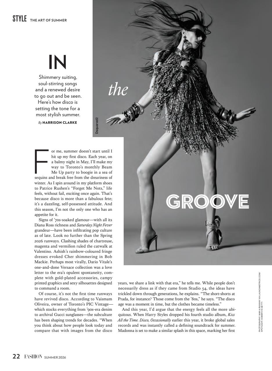 Fashion Magazine Preview Pages