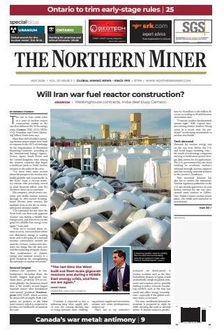 The Northern Miner issue May 2026, Vol 112 Issue 5