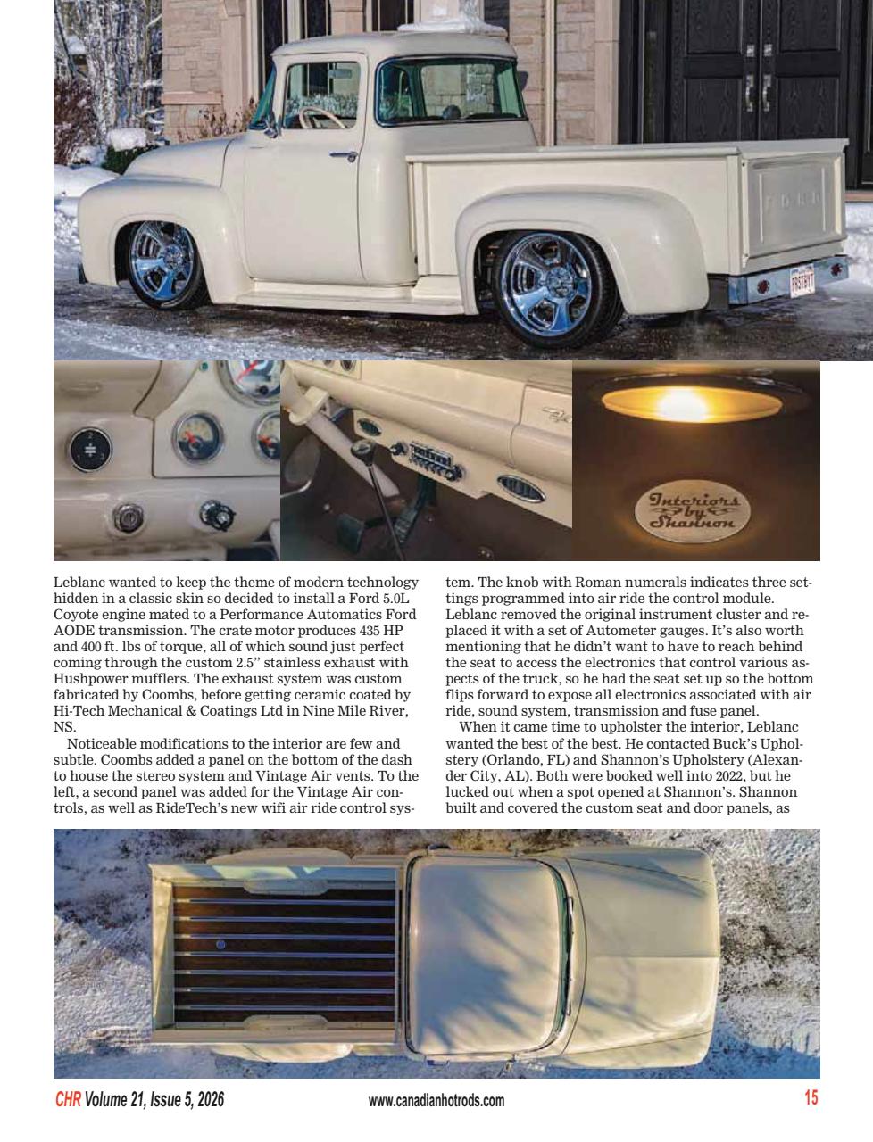 Canadian Hot Rods Preview Pages