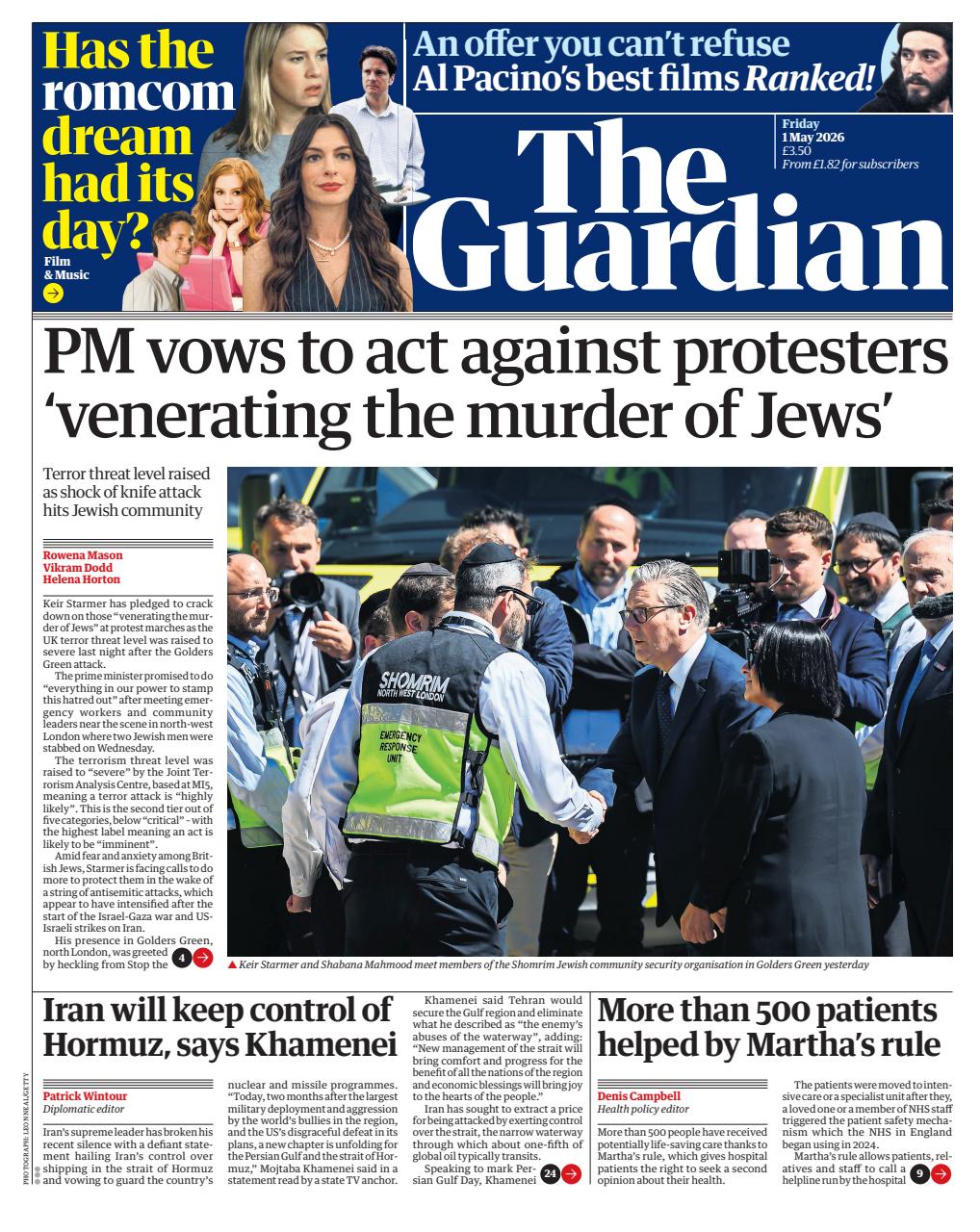 The Guardian Newspaper Preview Pages