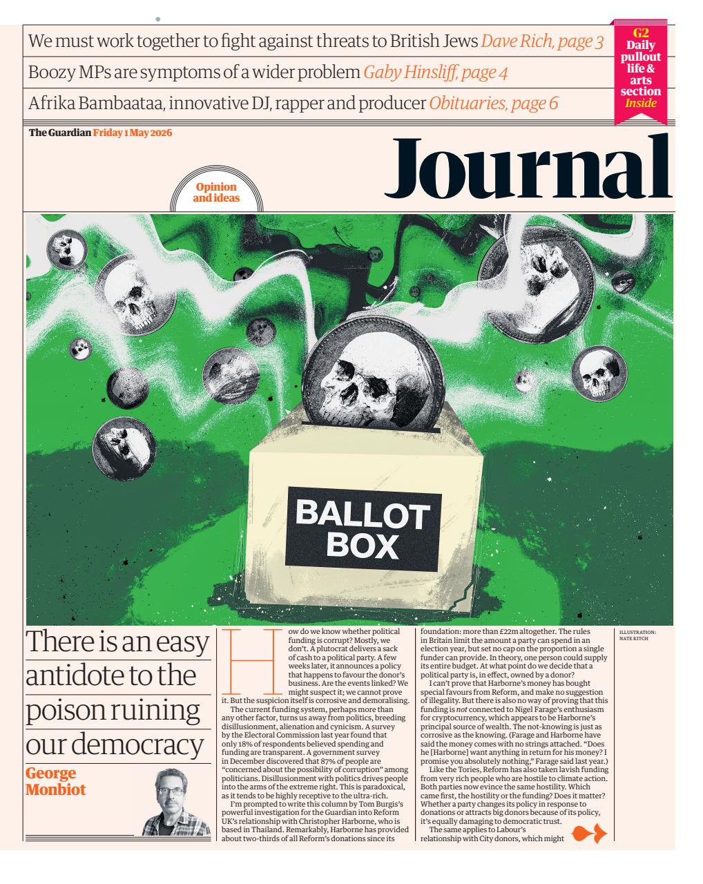 The Guardian Newspaper Preview Pages