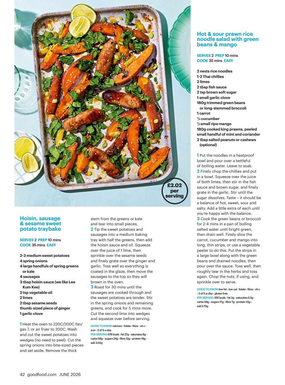 Good Food Magazine Preview Pages