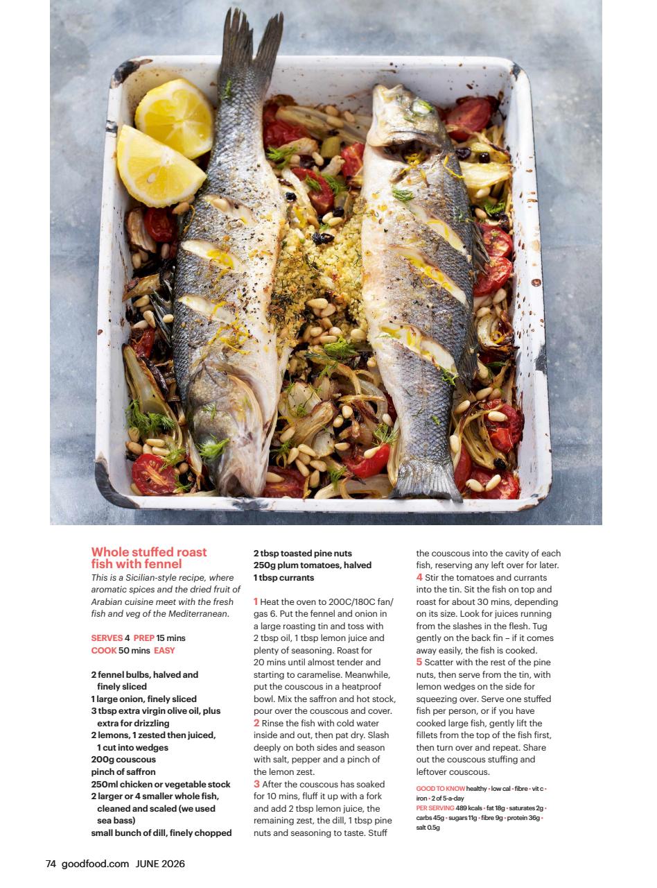 Good Food Magazine Preview Pages