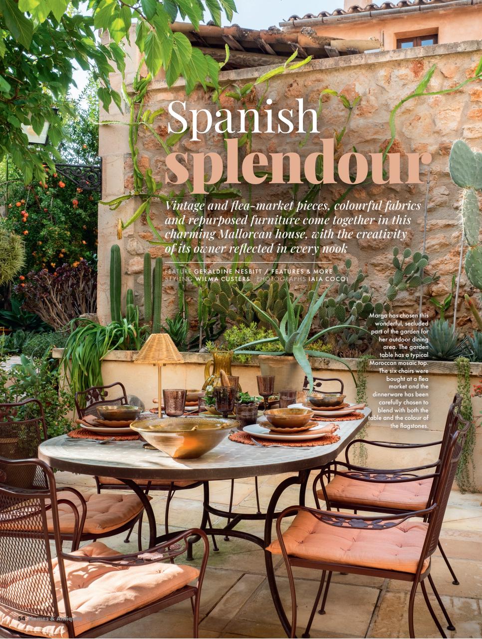 Homes & Antiques Magazine Preview Pages