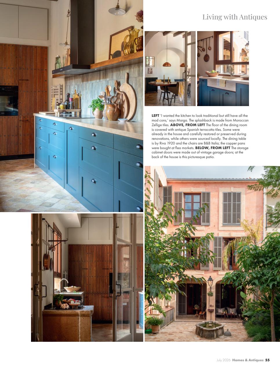 Homes & Antiques Magazine Preview Pages