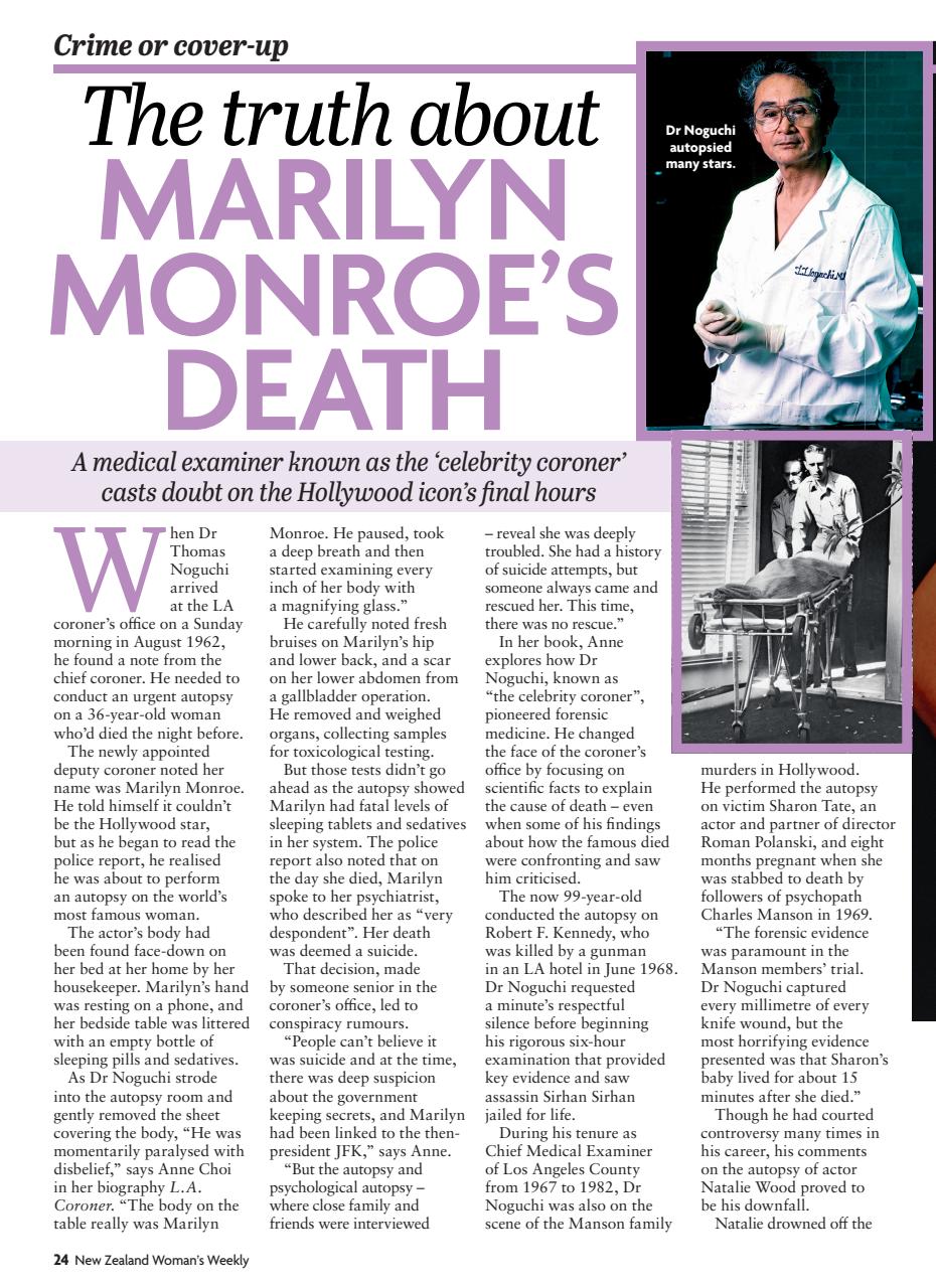 NZ Woman's Weekly Preview Pages