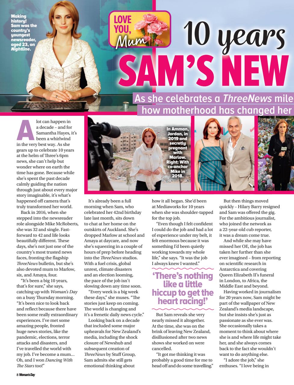 Woman's Day NZ Preview Pages