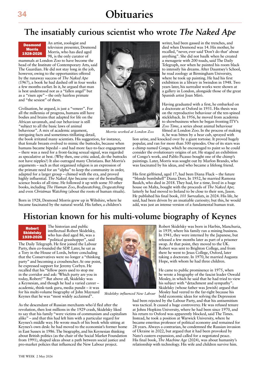 The Week Preview Pages