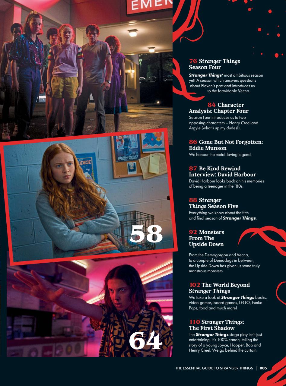 Stranger Things Preview Pages