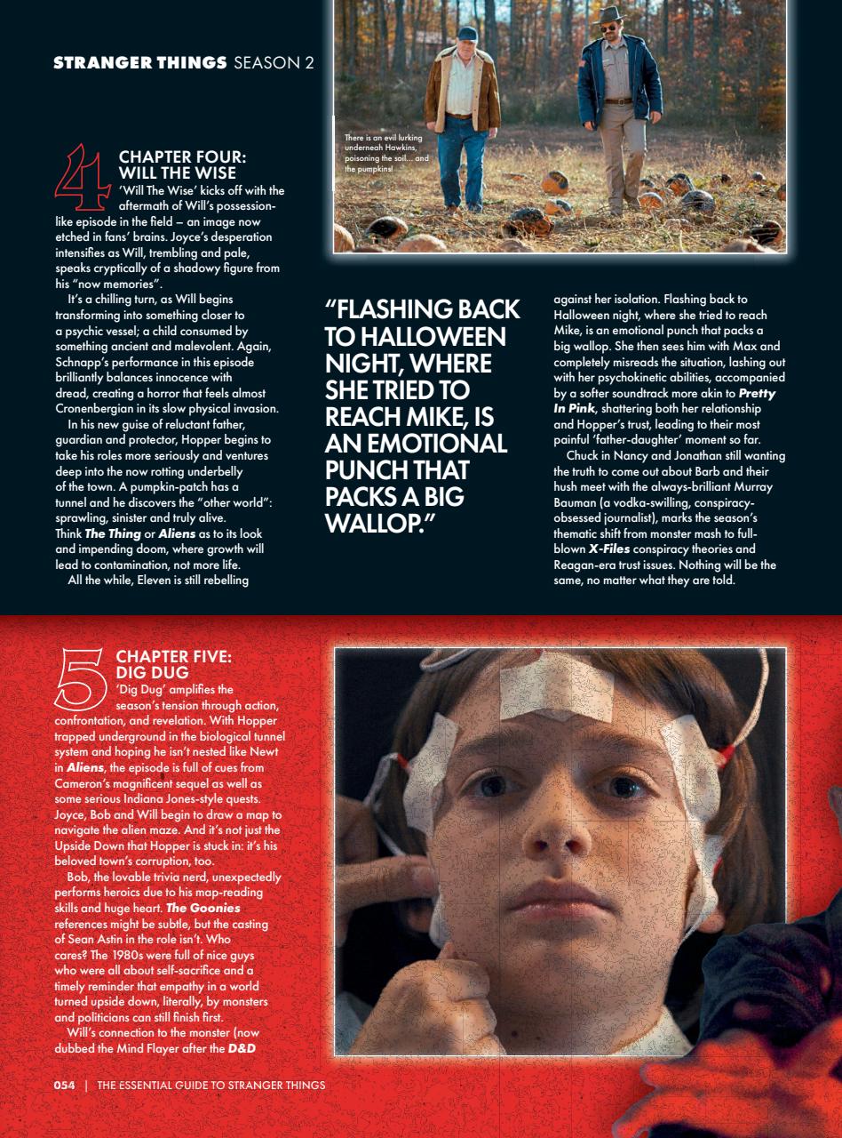 Stranger Things Preview Pages
