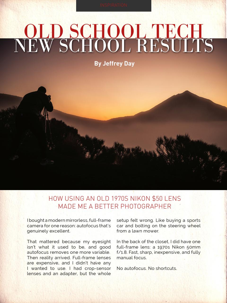 Photography Masterclass Magazine Preview Pages