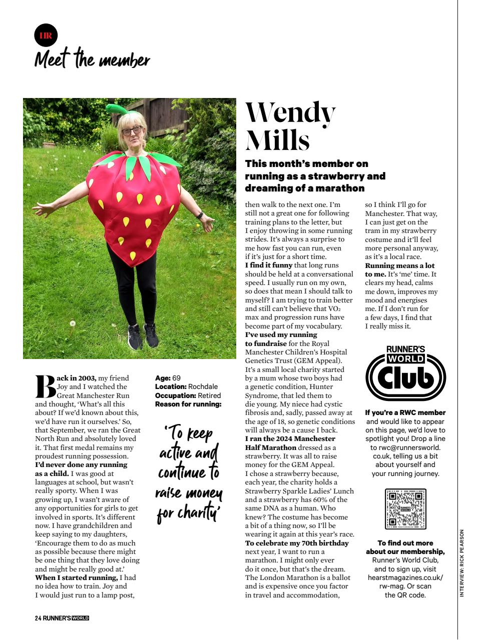Runner's World Preview Pages