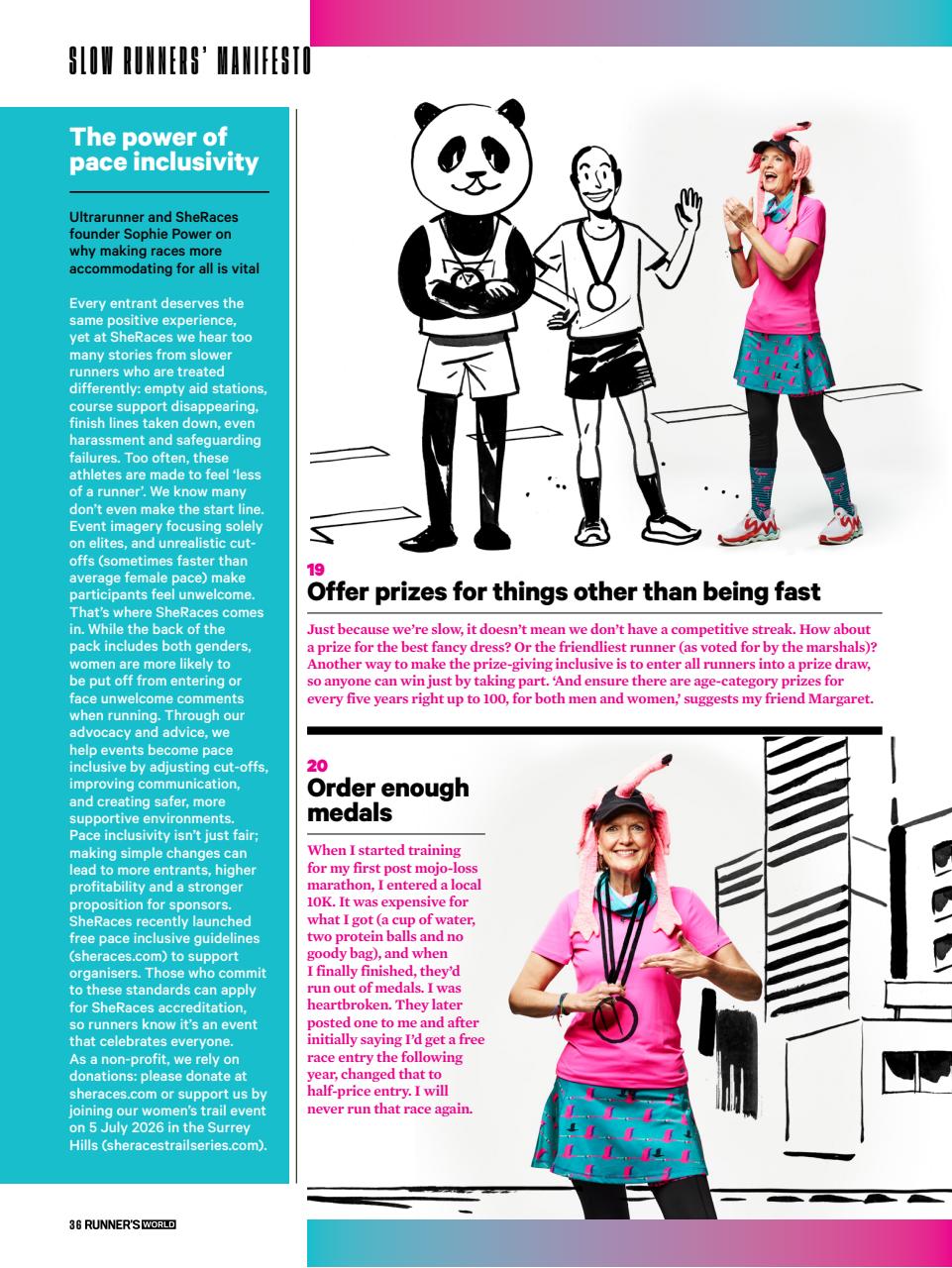 Runner's World Preview Pages