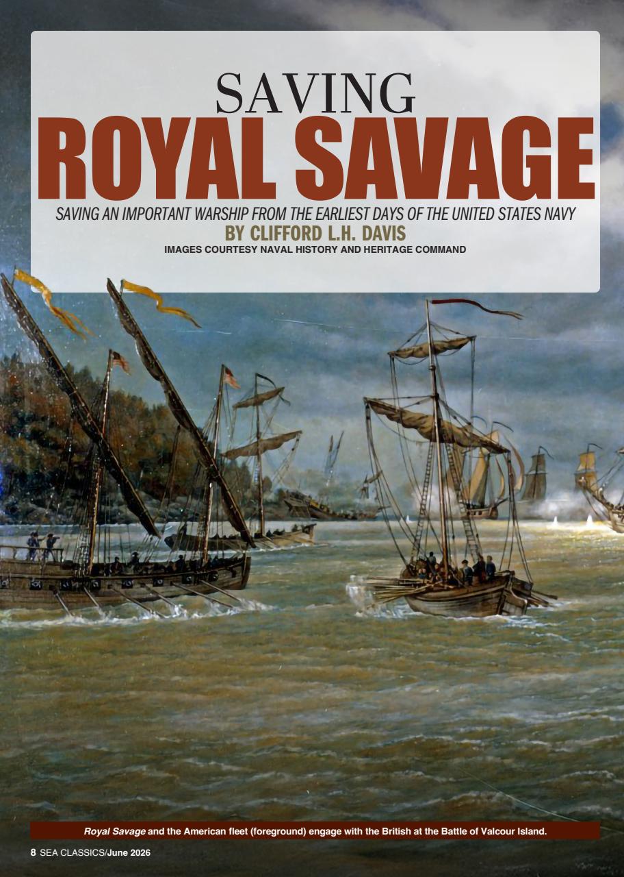 Sea Classics - Where History Sets Sail Preview Pages