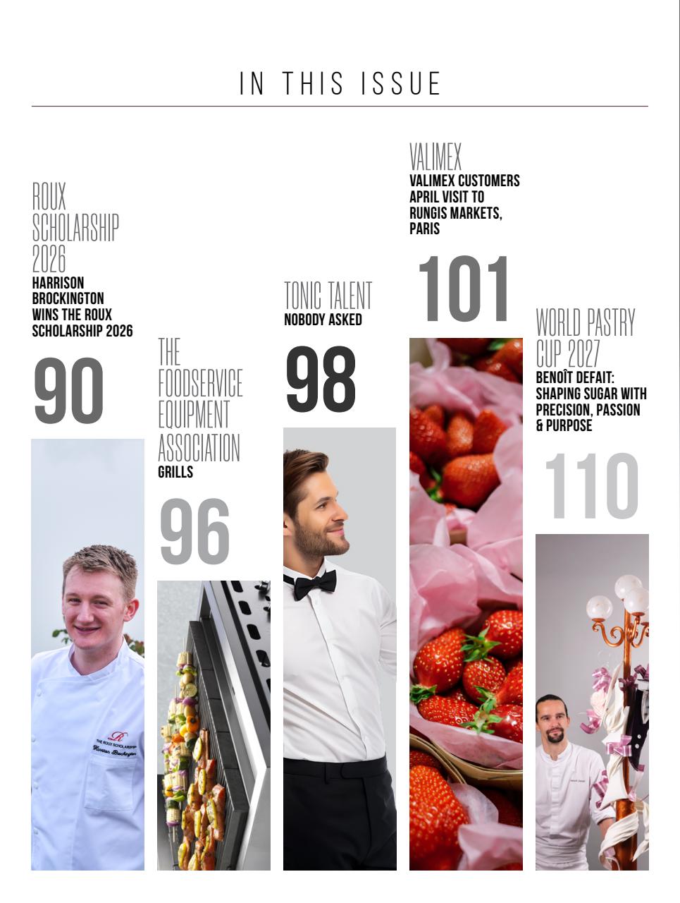 Chef & Restaurant Magazine Preview Pages