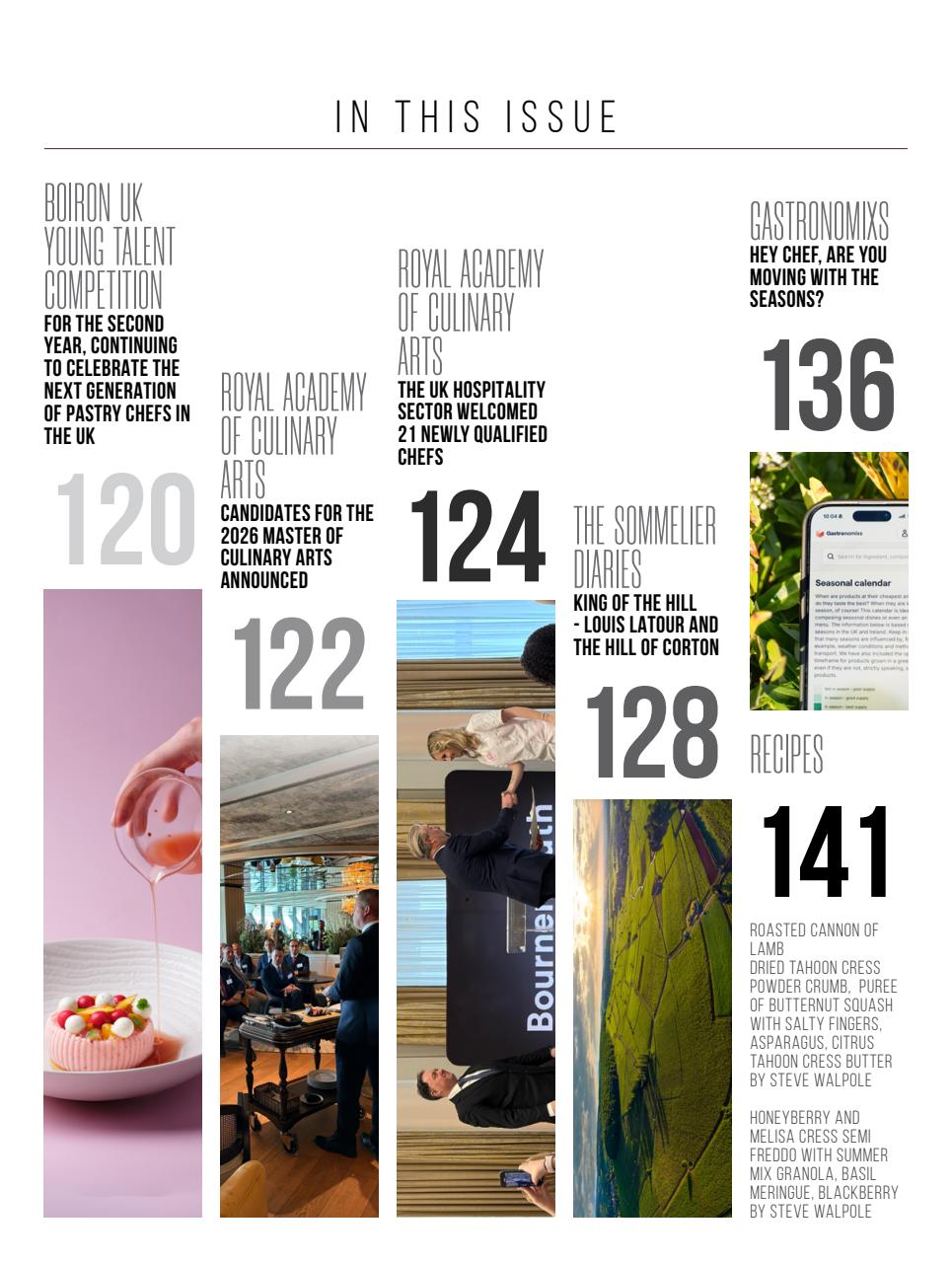 Chef & Restaurant Magazine Preview Pages