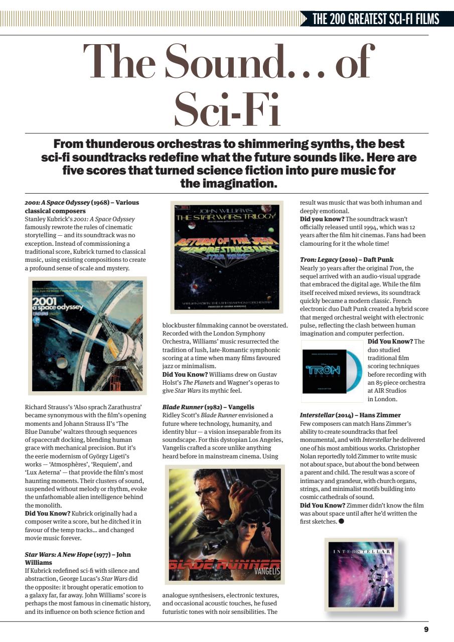 200 Greatest SCI FI Films Preview Pages