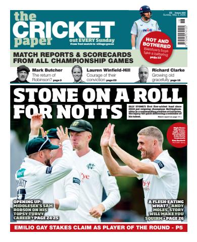 The Cricket Paper issue The Cricket Paper
