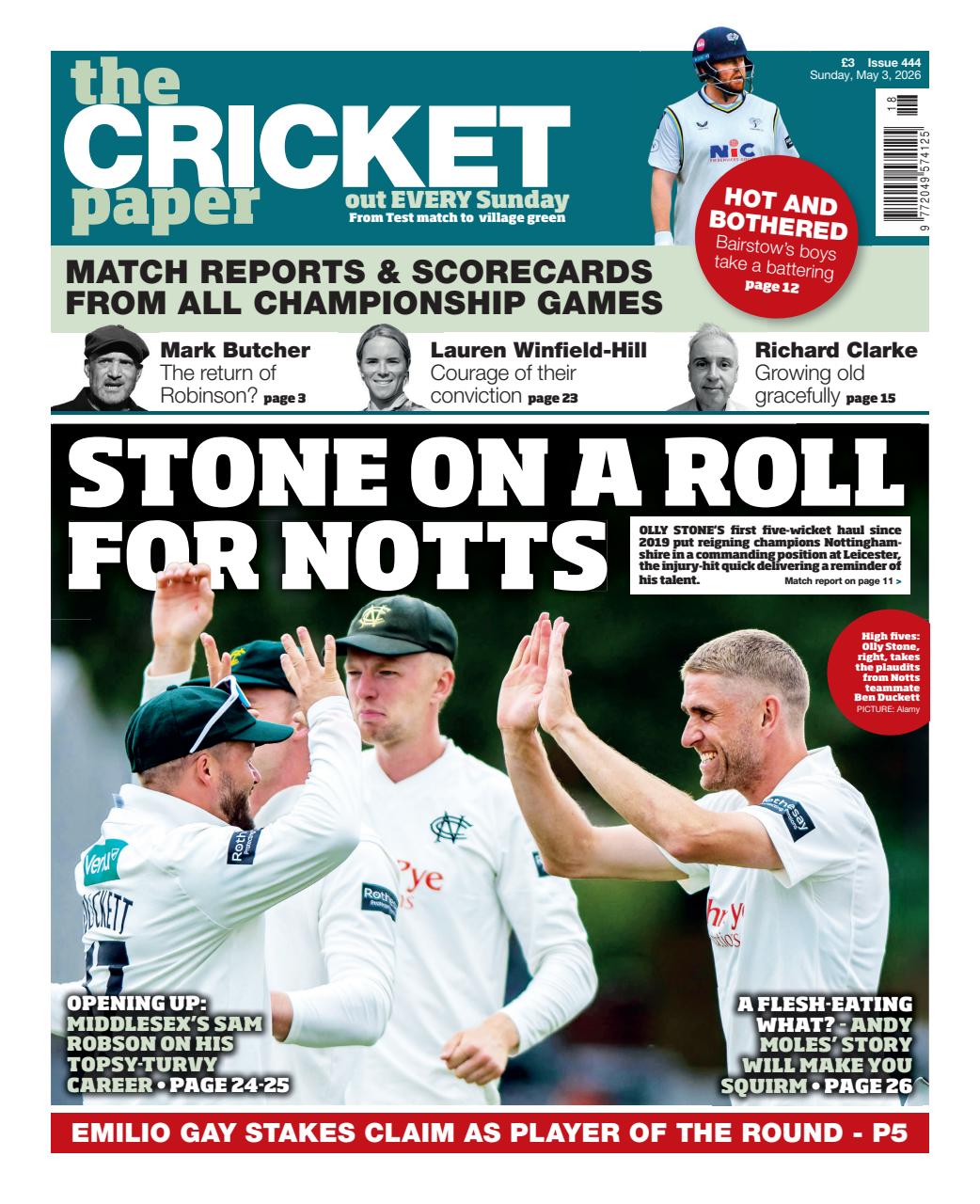 The Cricket Paper Preview Pages