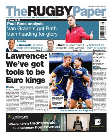 The Rugby Paper issue 3-May-2026