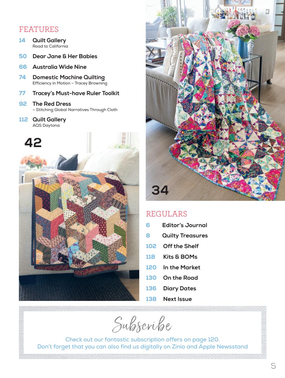 Quilters Companion Preview Pages