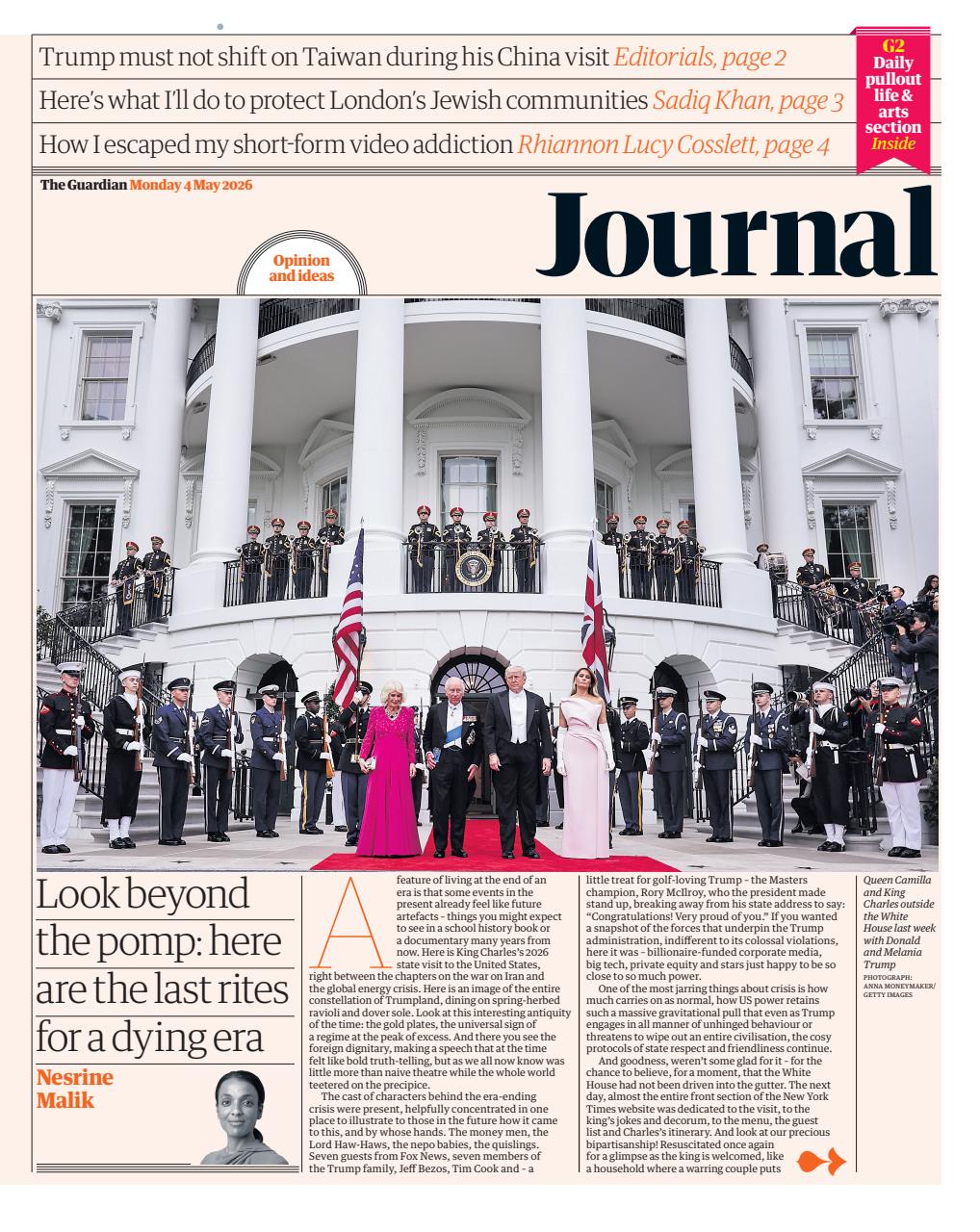 The Guardian Newspaper Preview Pages