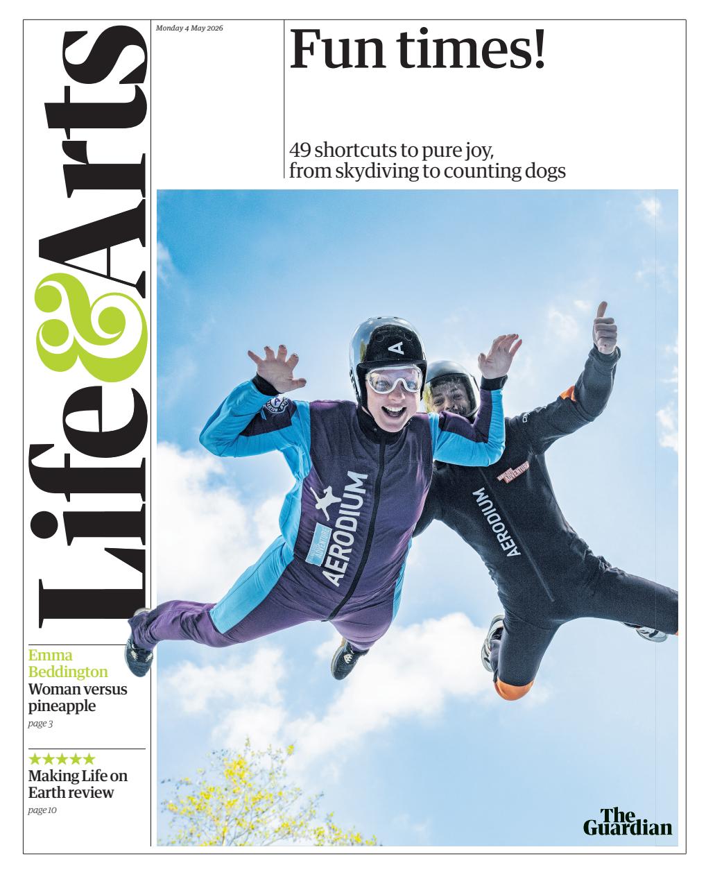 The Guardian Newspaper Preview Pages