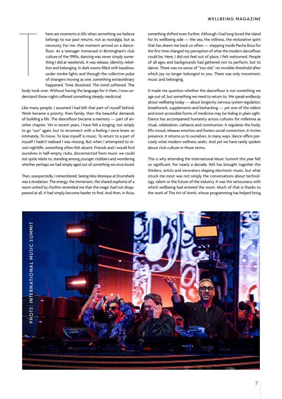 Wellbeing Magazine Preview Pages