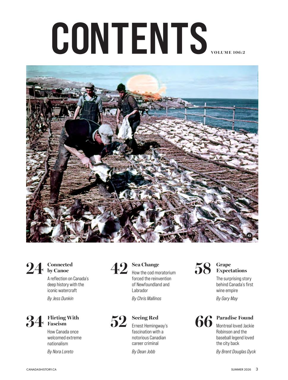 Canada's History Preview Pages