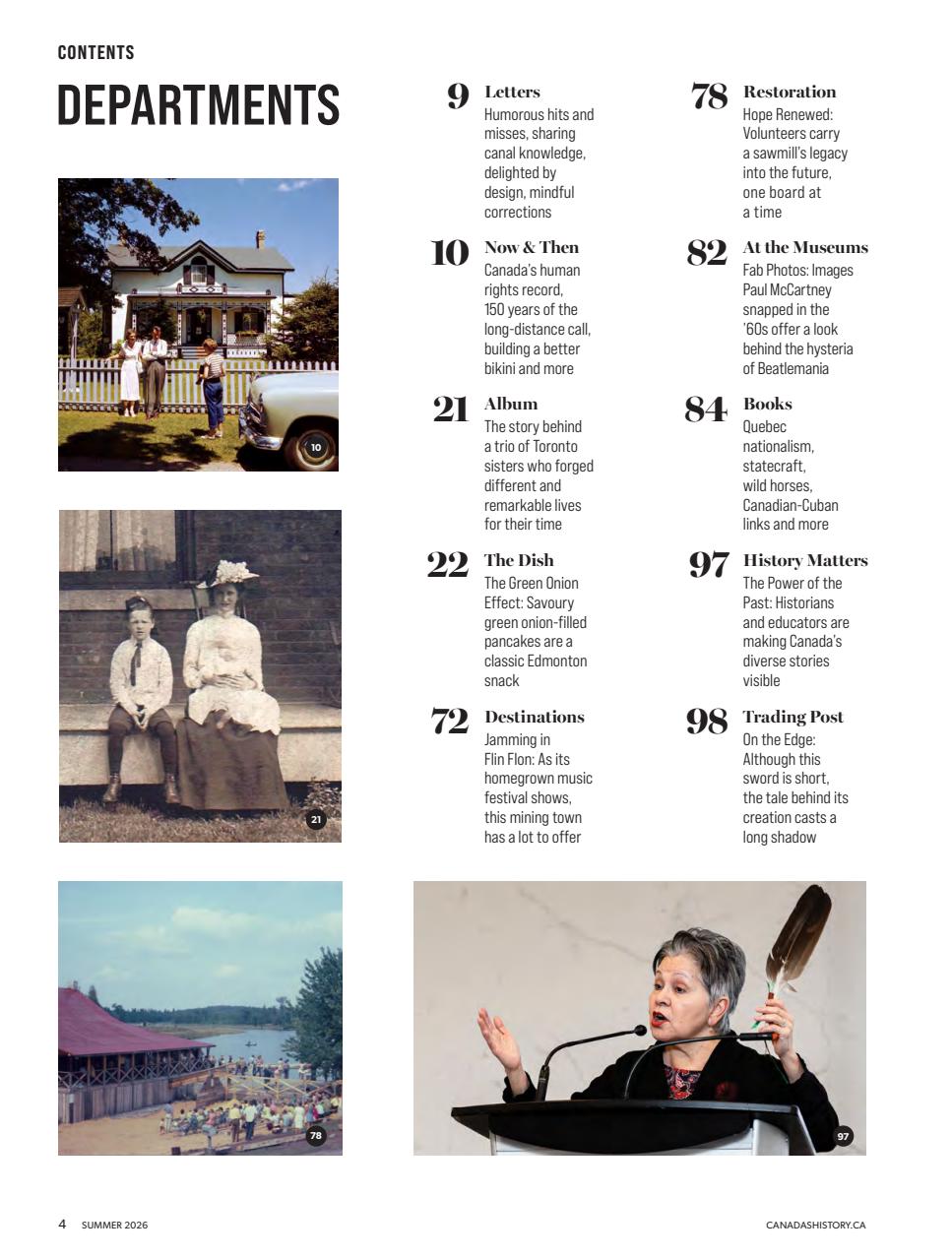 Canada's History Preview Pages