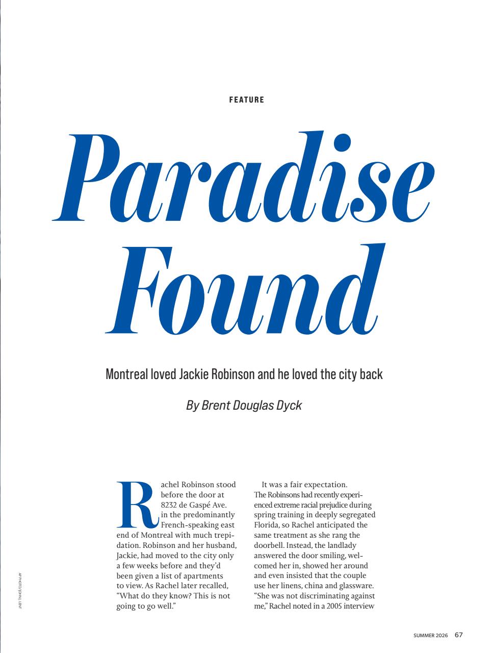 Canada's History Preview Pages