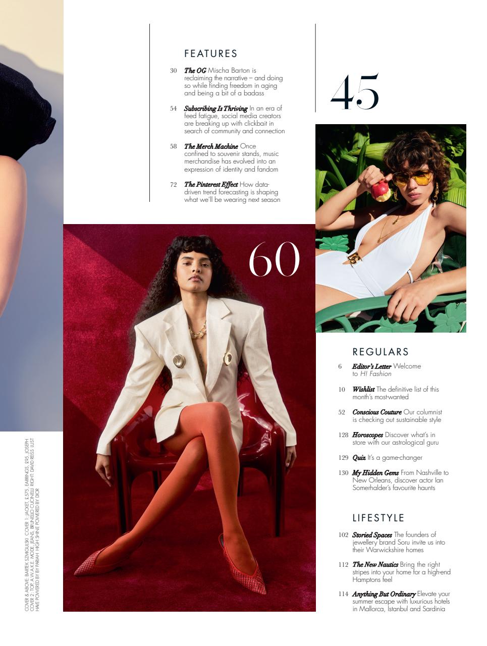 Hello! Fashion Monthly Preview Pages