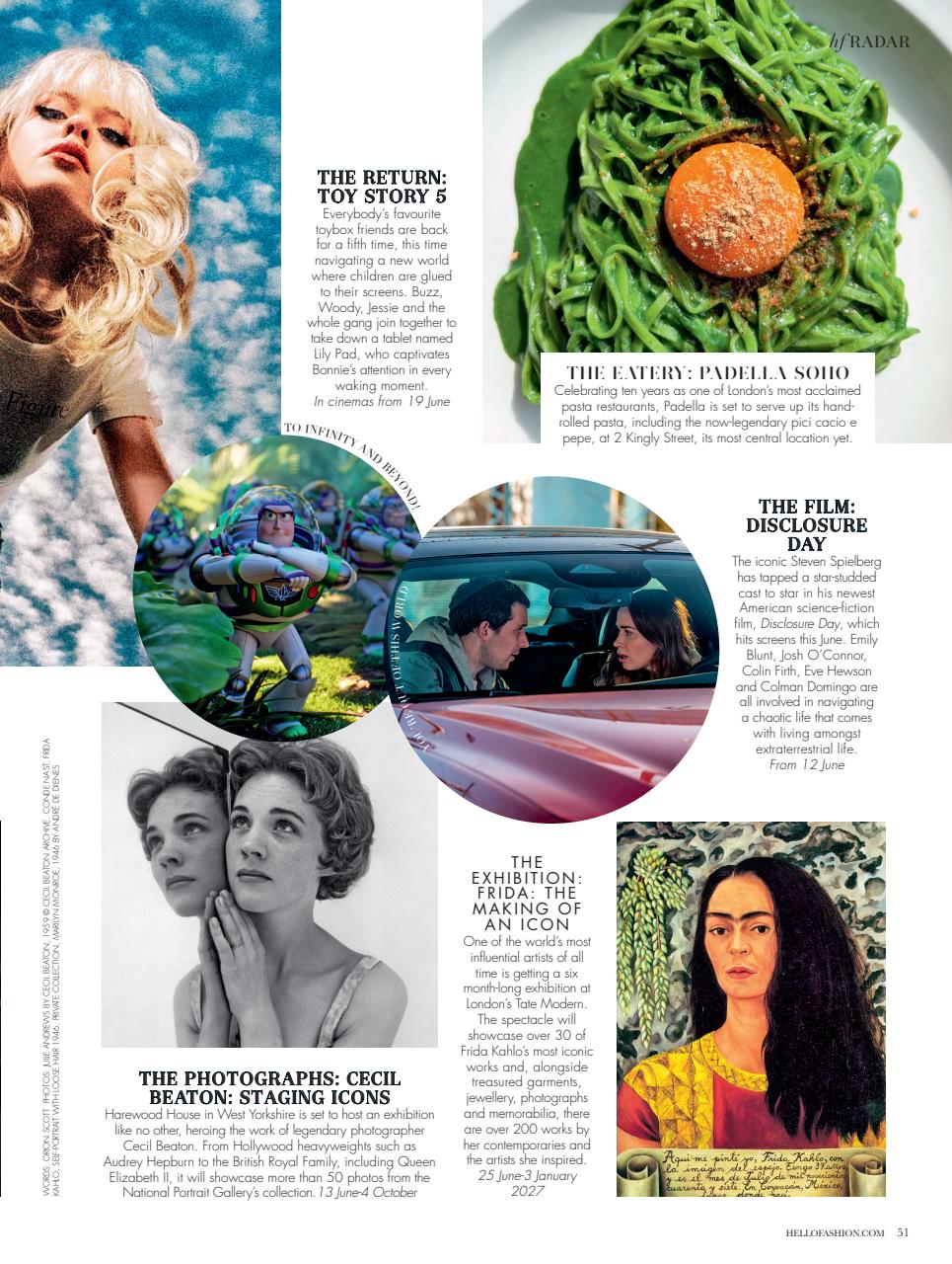 Hello! Fashion Monthly Preview Pages