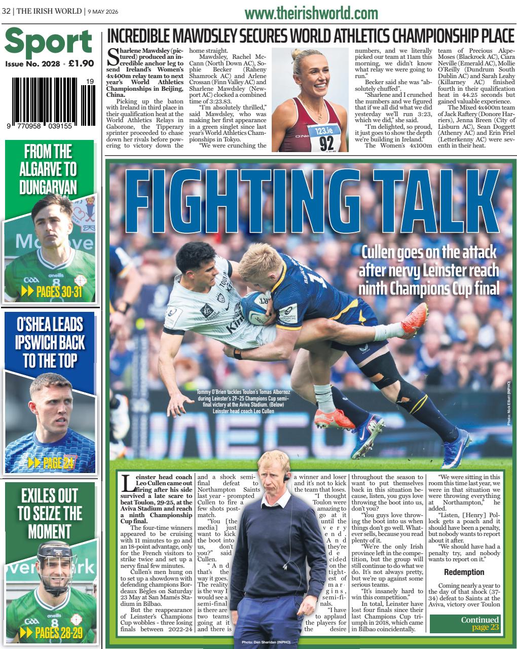 Irish World Preview Pages