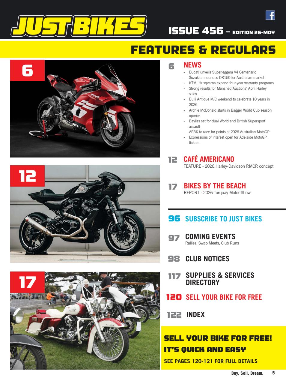 JUST BIKES Preview Pages