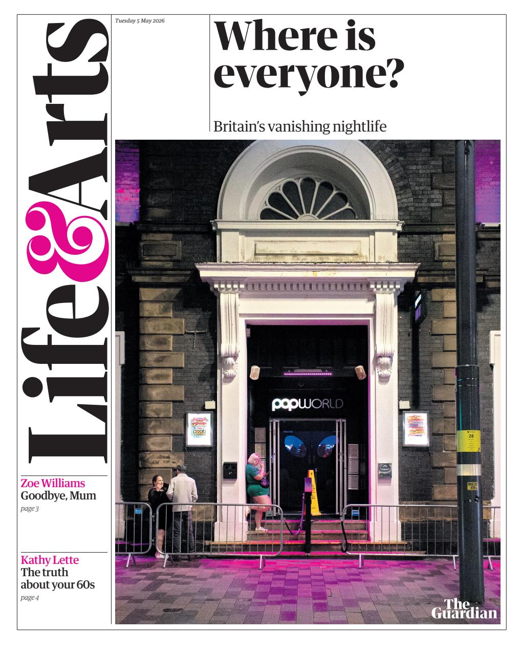 The Guardian Newspaper Preview Pages