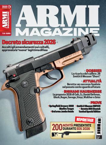 ARMI MAGAZINE issue Giuigno 2026